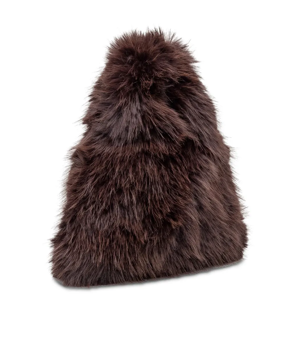 Msgm Fluffy Small Satchel Bag