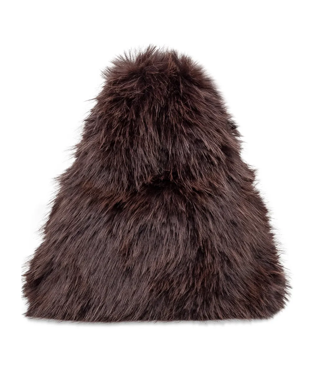 Msgm Fluffy Small Satchel Bag