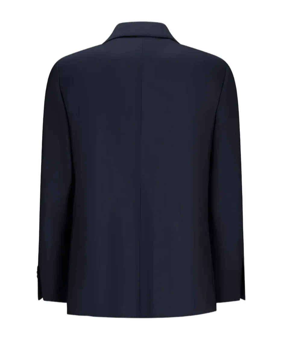 Single-Breasted Patch-Pocket Jacket