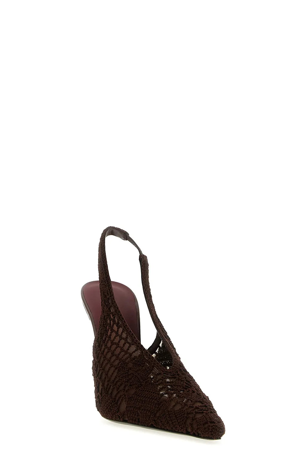 Magda Butrym Slingback Crochet Heels