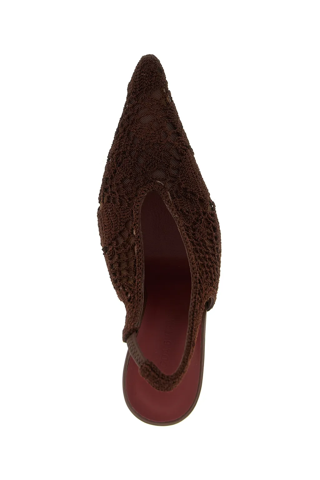 Magda Butrym Slingback Crochet Heels