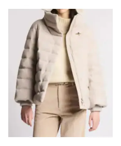 Jersey Puffer Jacket