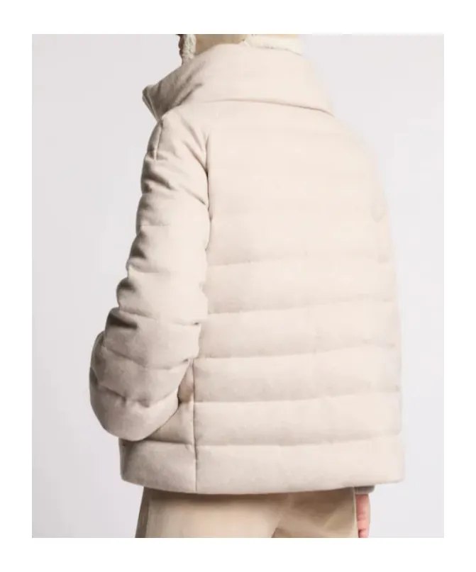 Jersey Puffer Jacket