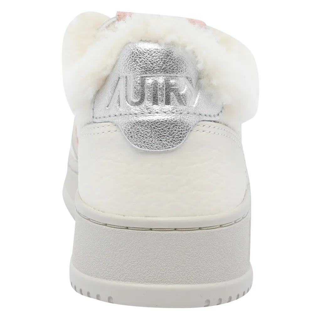 Faux-Fur Medalist Sneakers