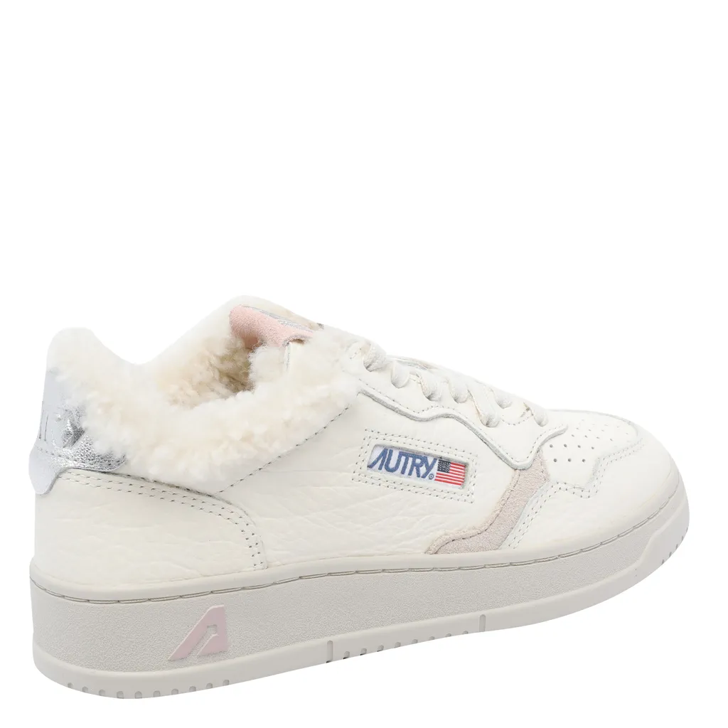 Faux-Fur Medalist Sneakers