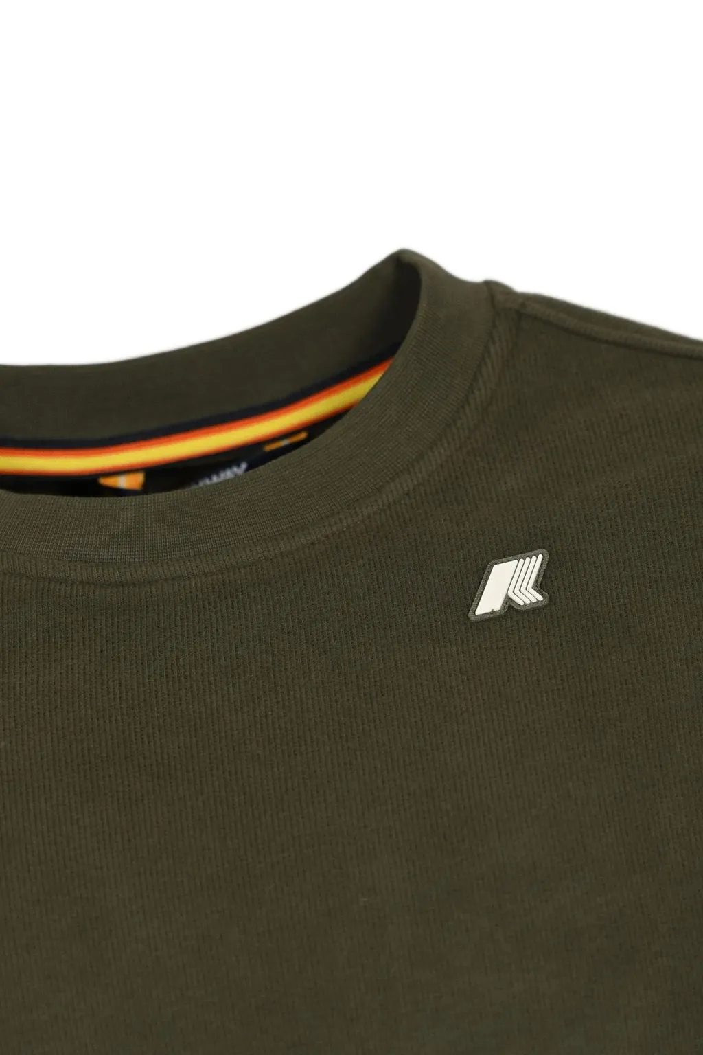 K-Way Logo-Patch Crewneck Sweatshirt