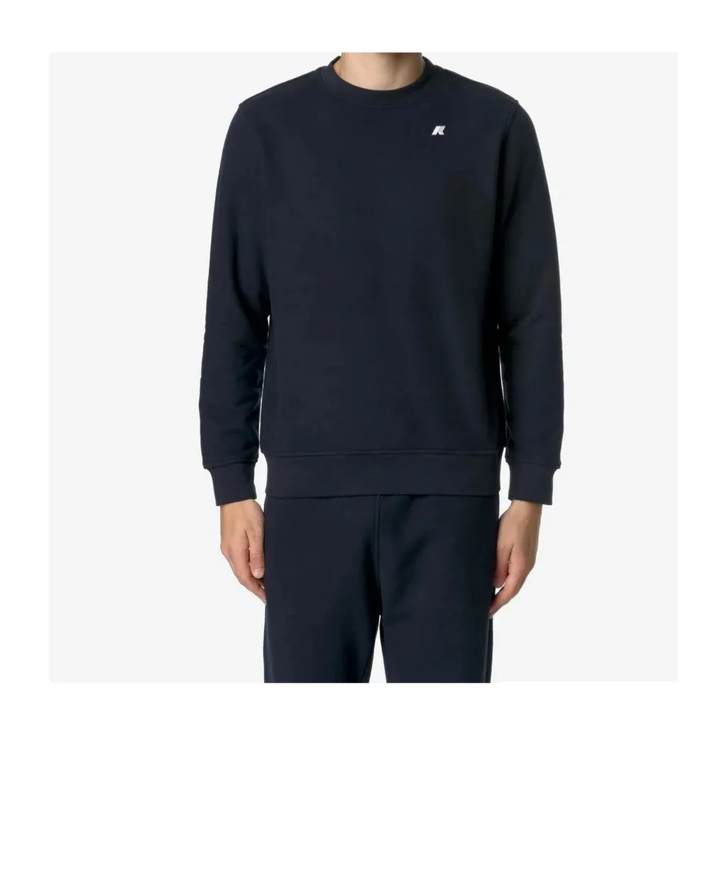 K-Way Logo-Patch Crewneck Sweatshirt