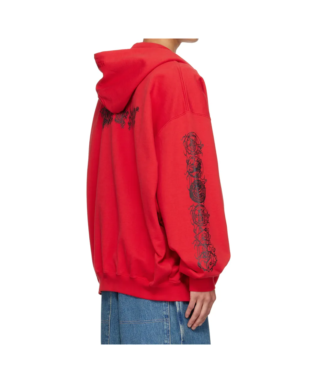 Cradle Of Filth Double-Logo Zip-Up Hoodie