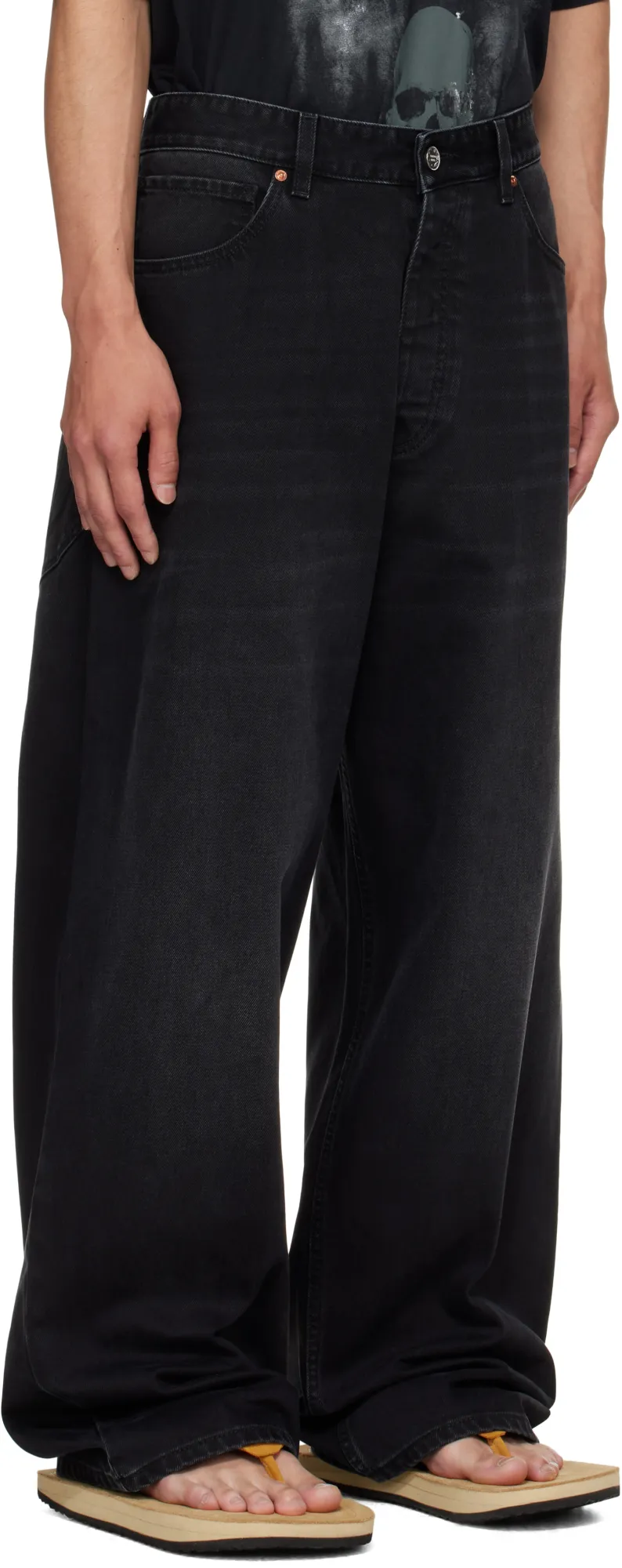 Vetements Painted Anarchy Reworked Jeans