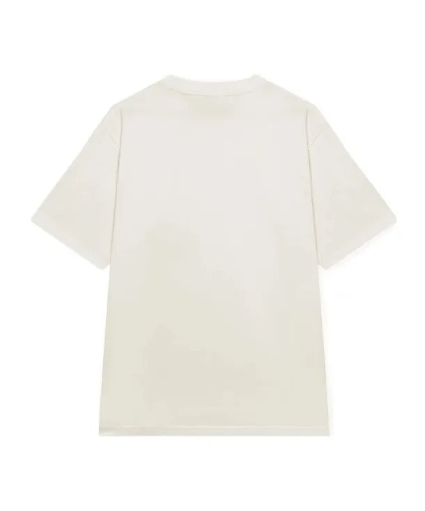 Flower-Embroidered Pocket T-Shirt