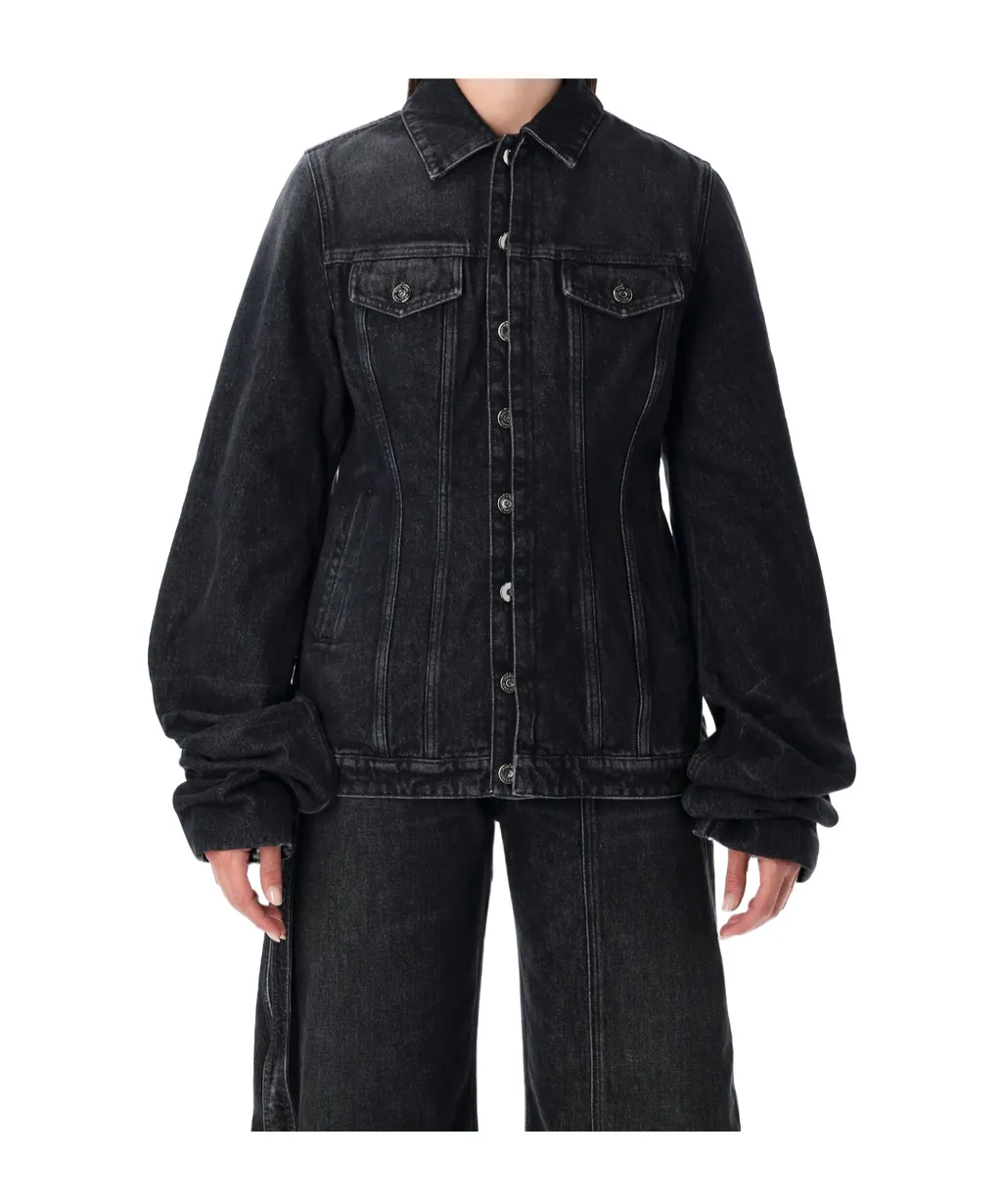 Button-Down Denim Jacket