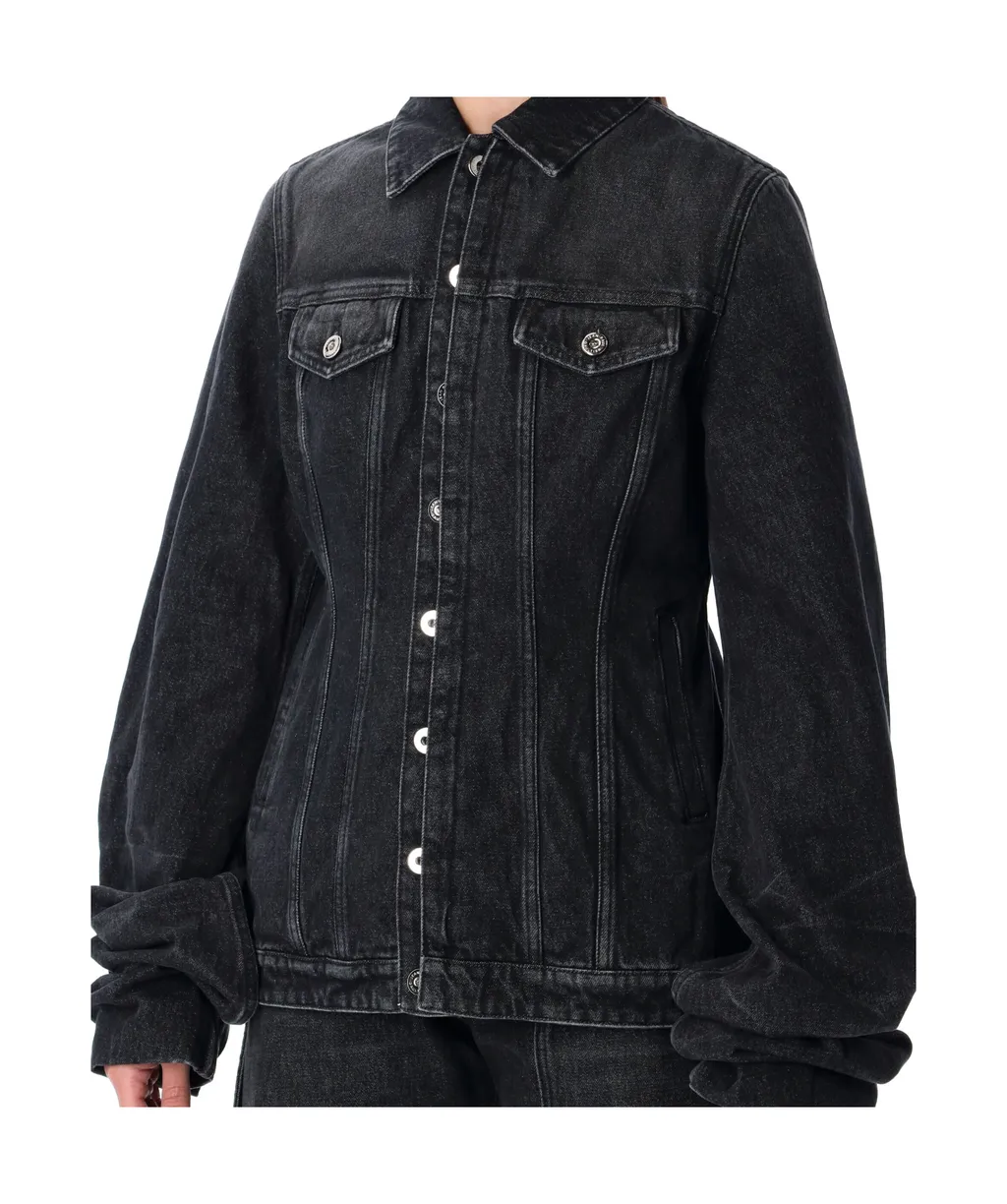 Button-Down Denim Jacket