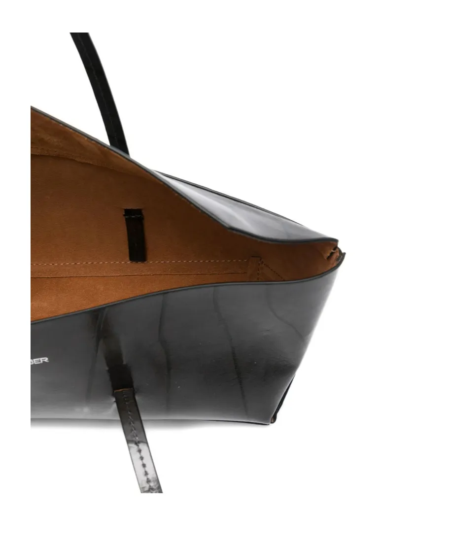 Gondola Leaf Patent Leather Tote Bag