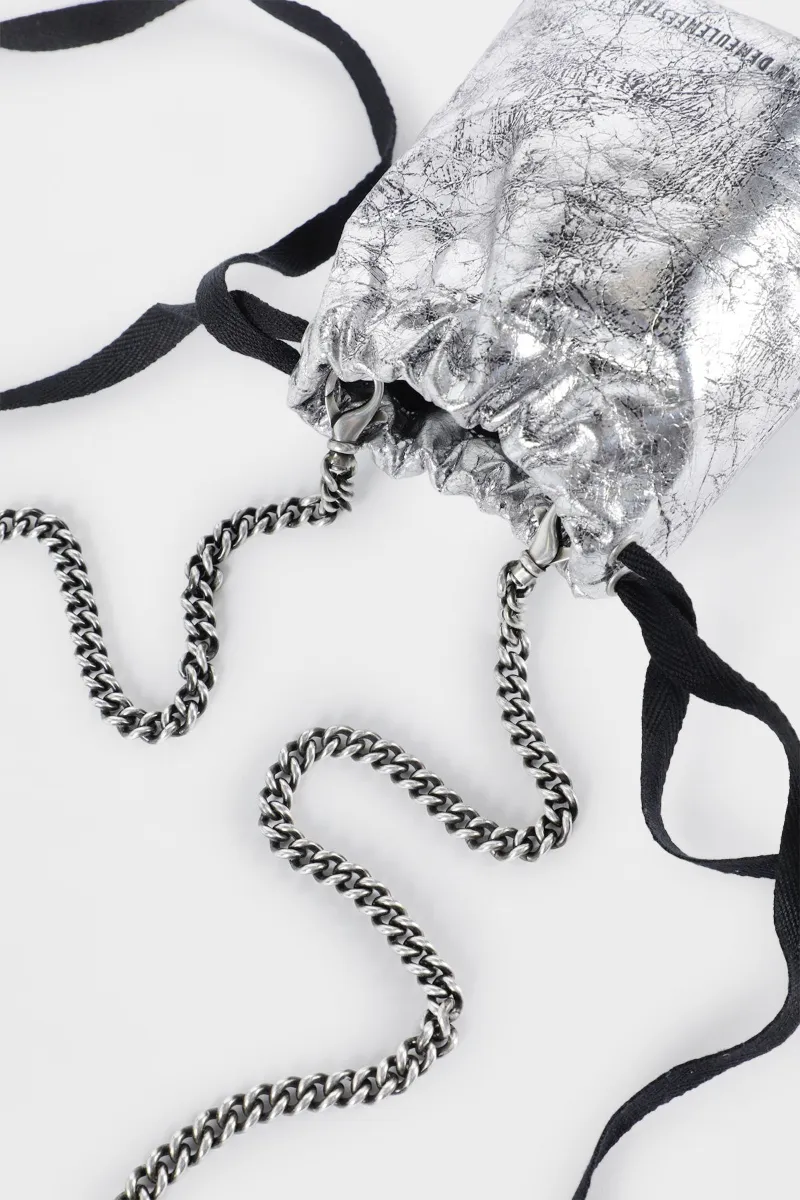 Gael Drawstring Chain Mini Bag