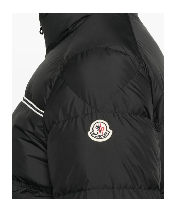 Moncler Logo Patch Zip-Up Jacket