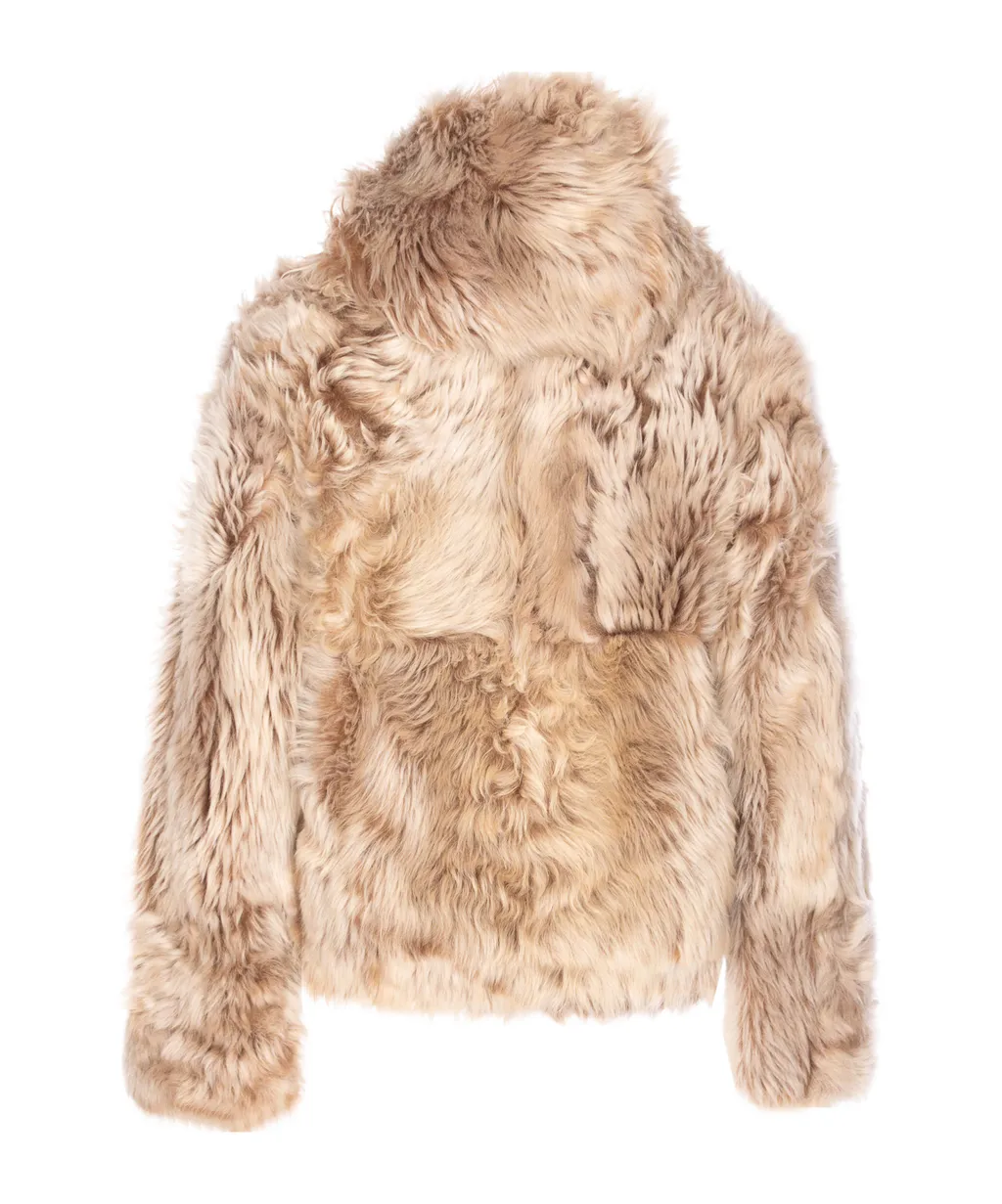 Yves Salomon Hooded Fur Jacket
