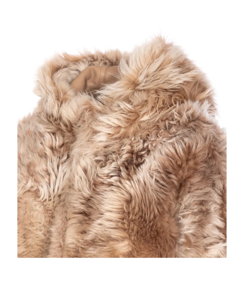 Yves Salomon Hooded Fur Jacket