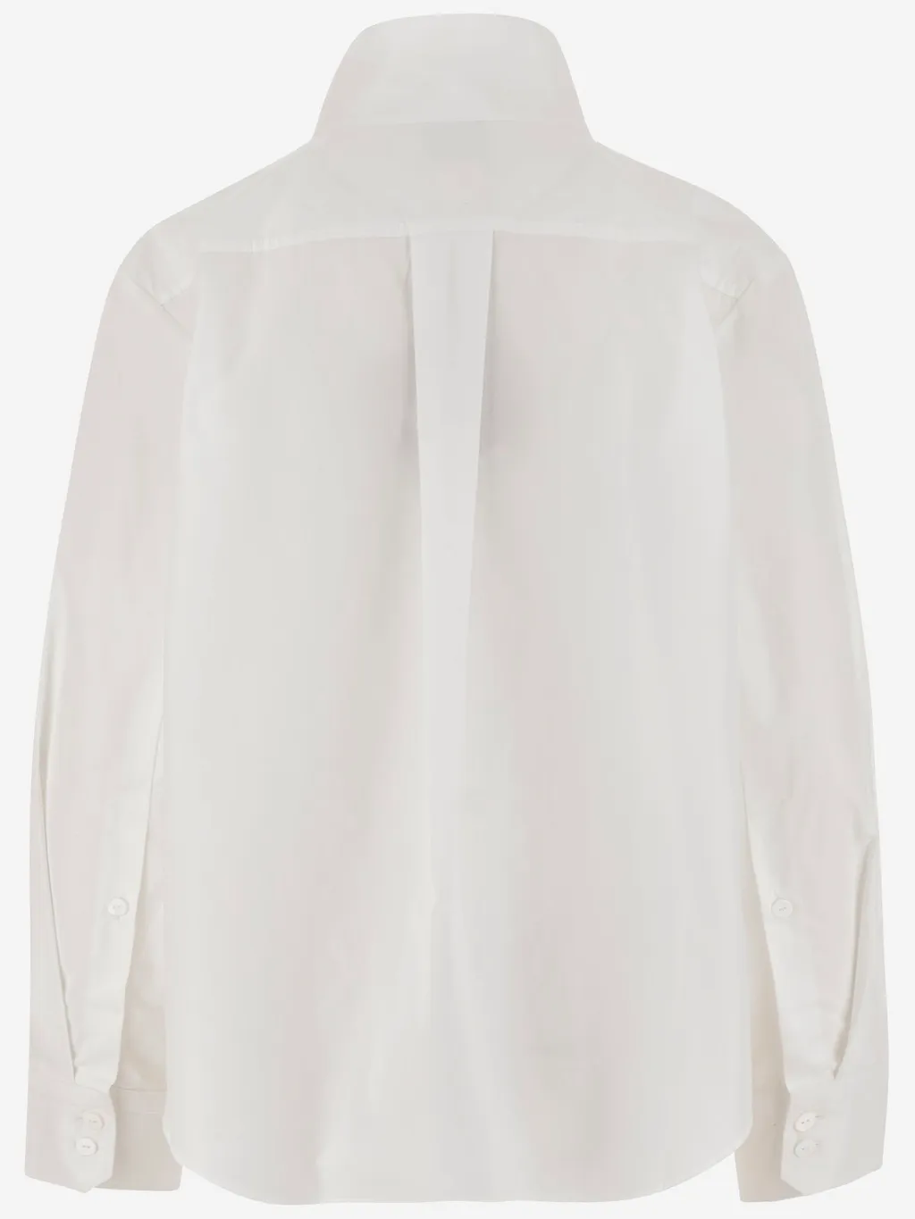 Patou Tied Neck Long-Sleeve Shirt