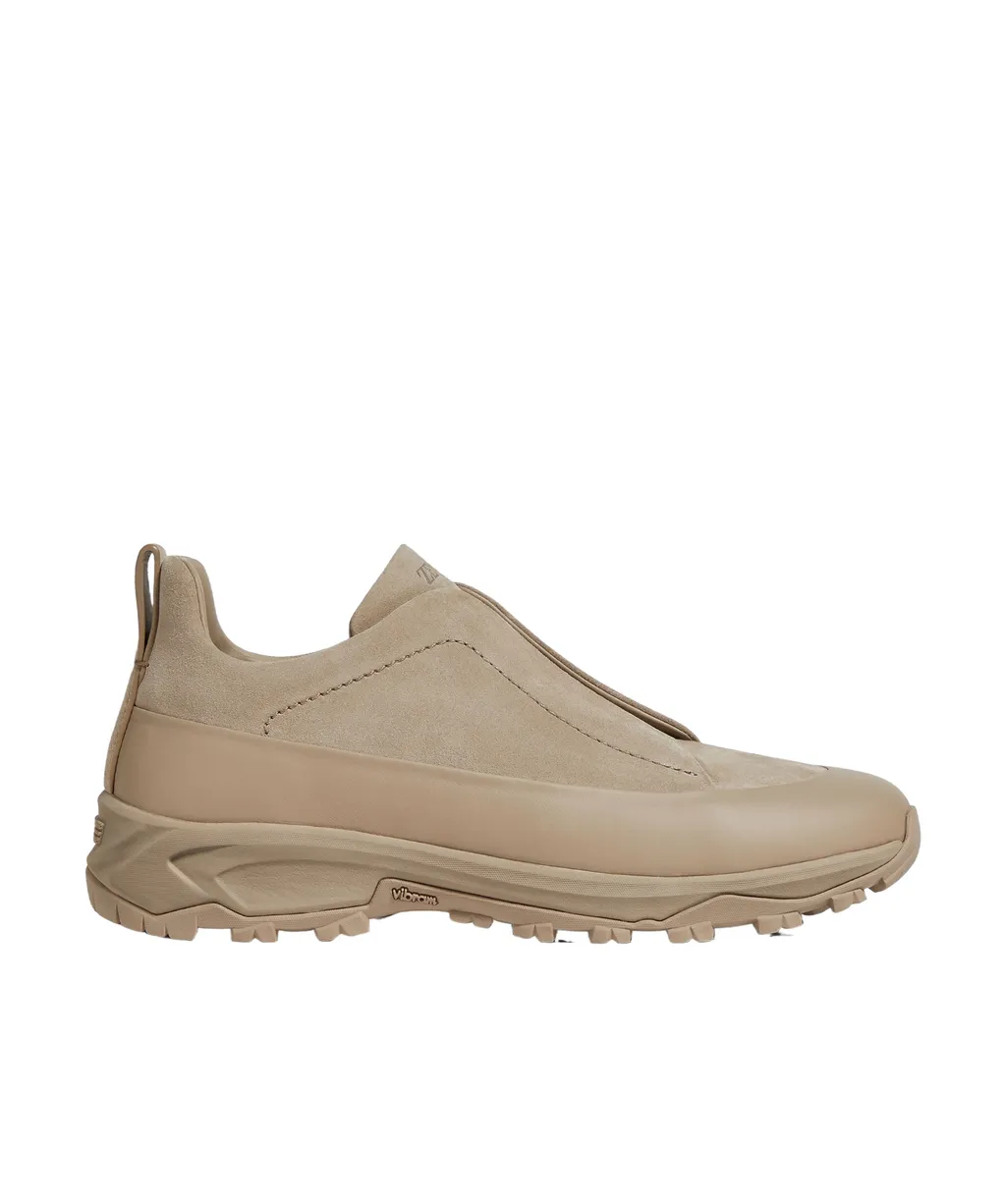 Zegna Triple Stitch Monte Low-Top Sneakers