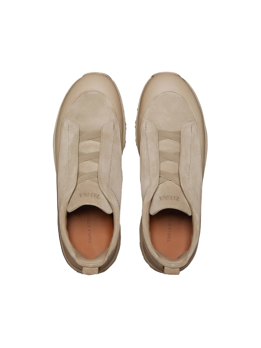 Zegna Triple Stitch Monte Low-Top Sneakers
