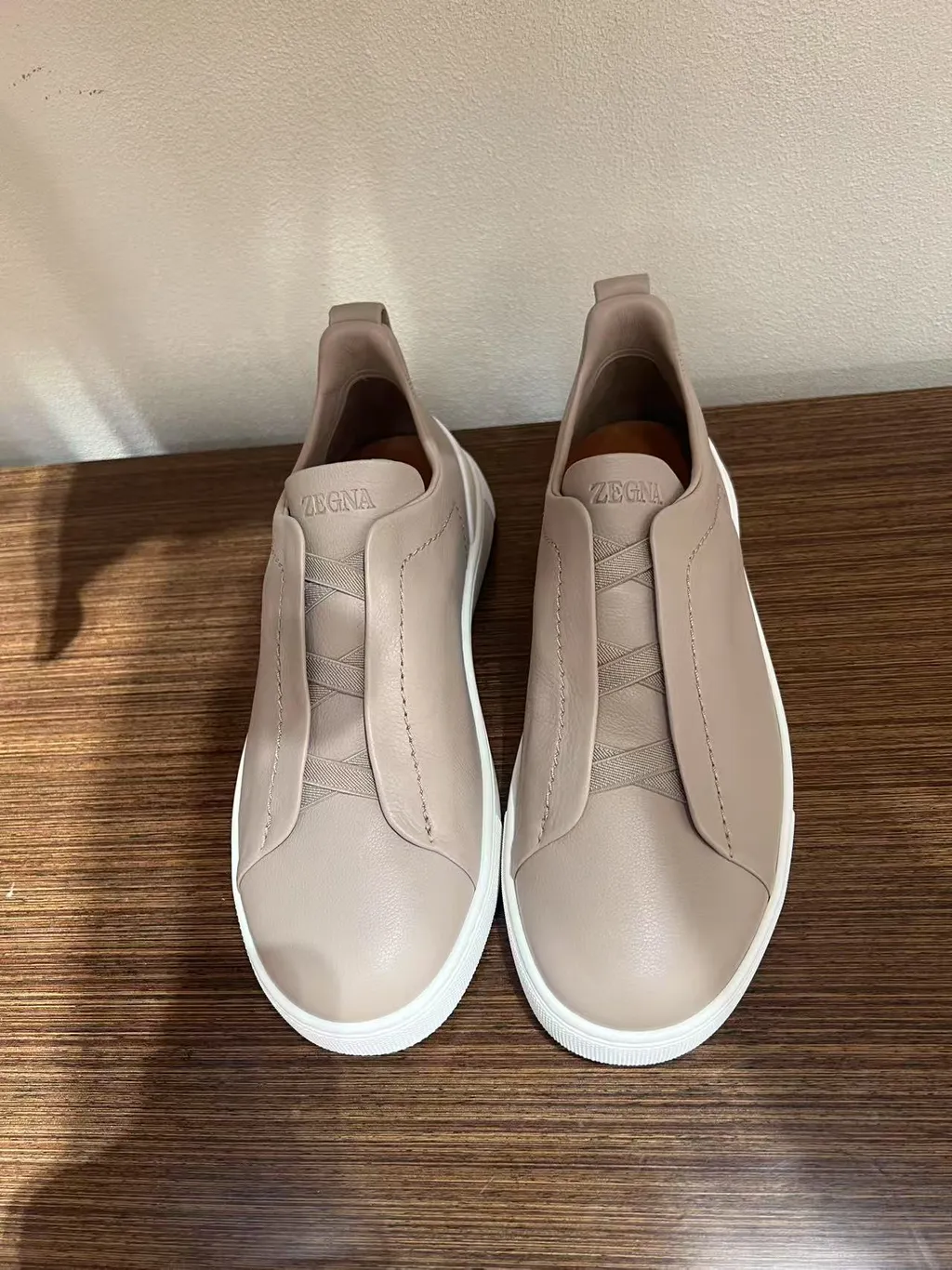 Zegna Triple Stitch Low-Top Sneakers