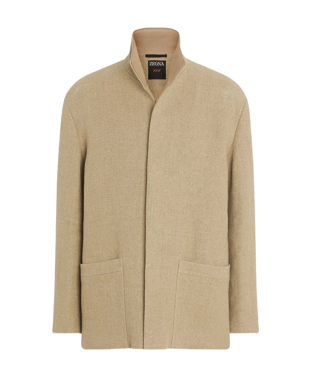 Linen Chore Jacket