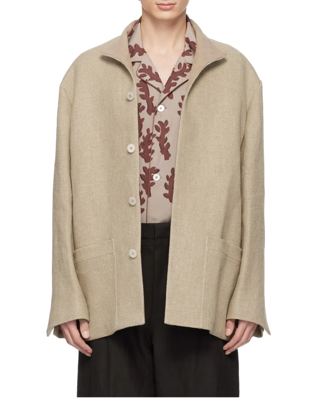 Linen Chore Jacket