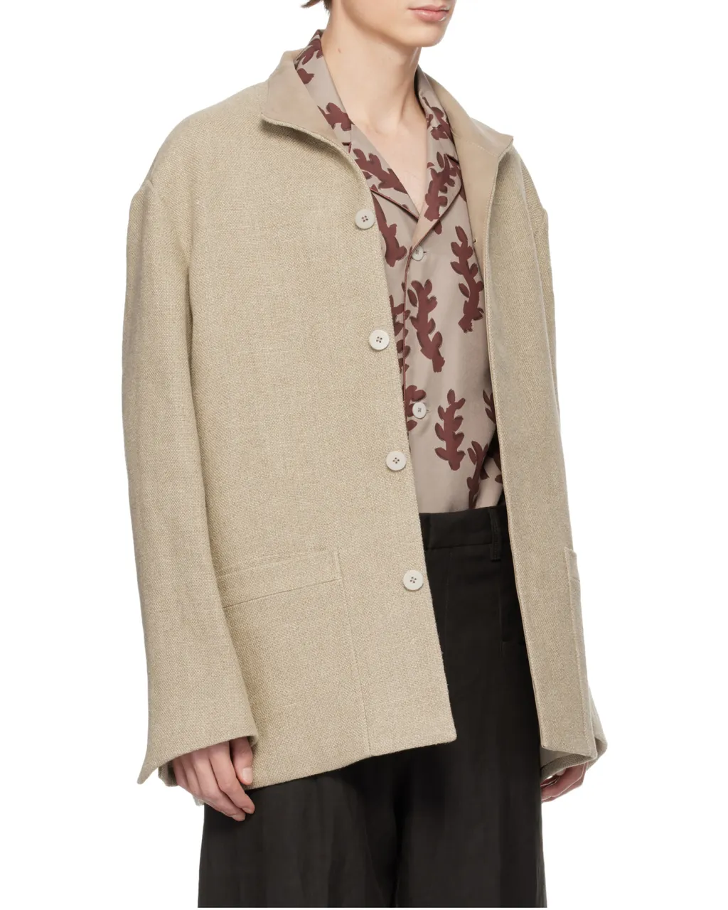 Linen Chore Jacket