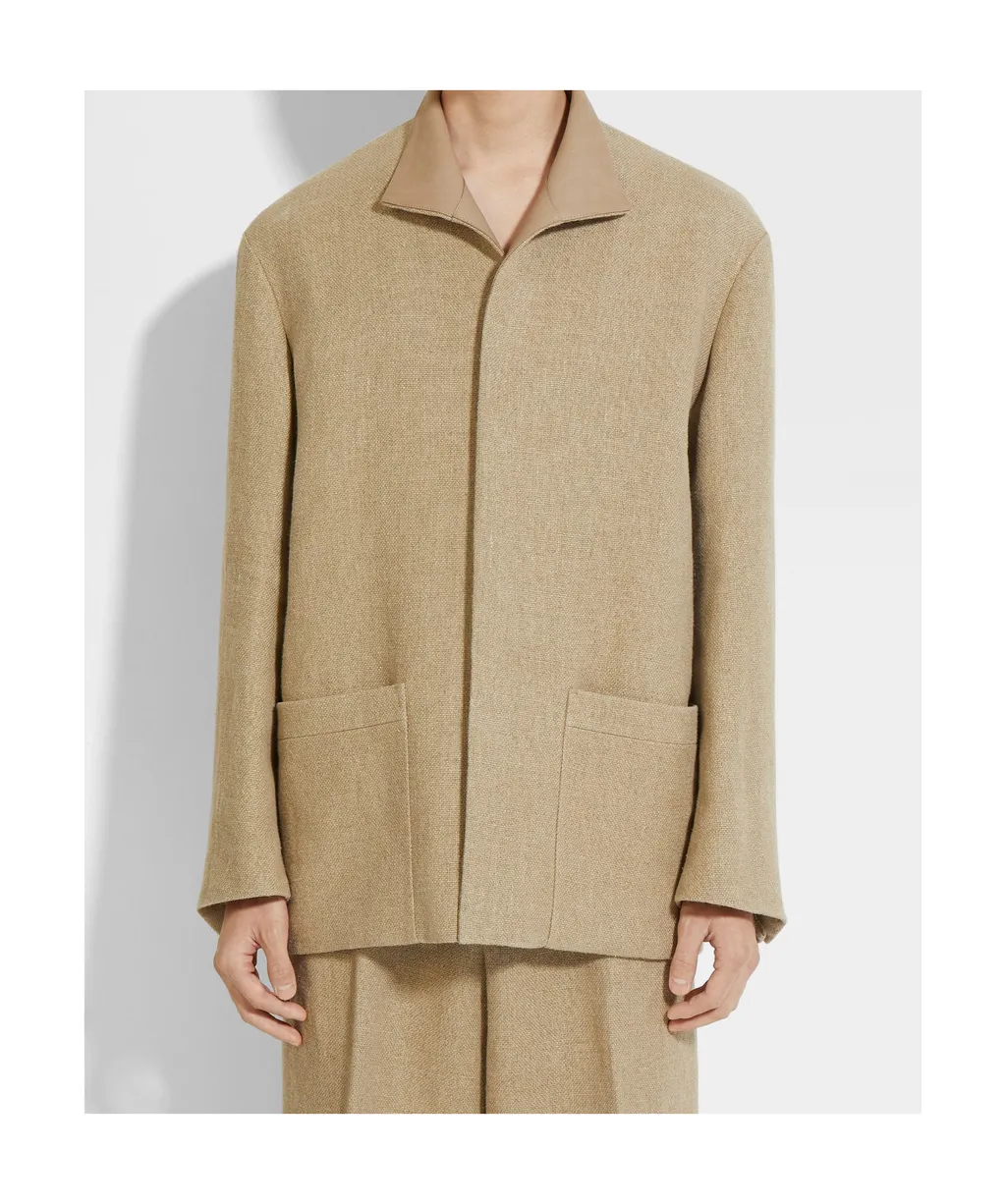 Linen Chore Jacket