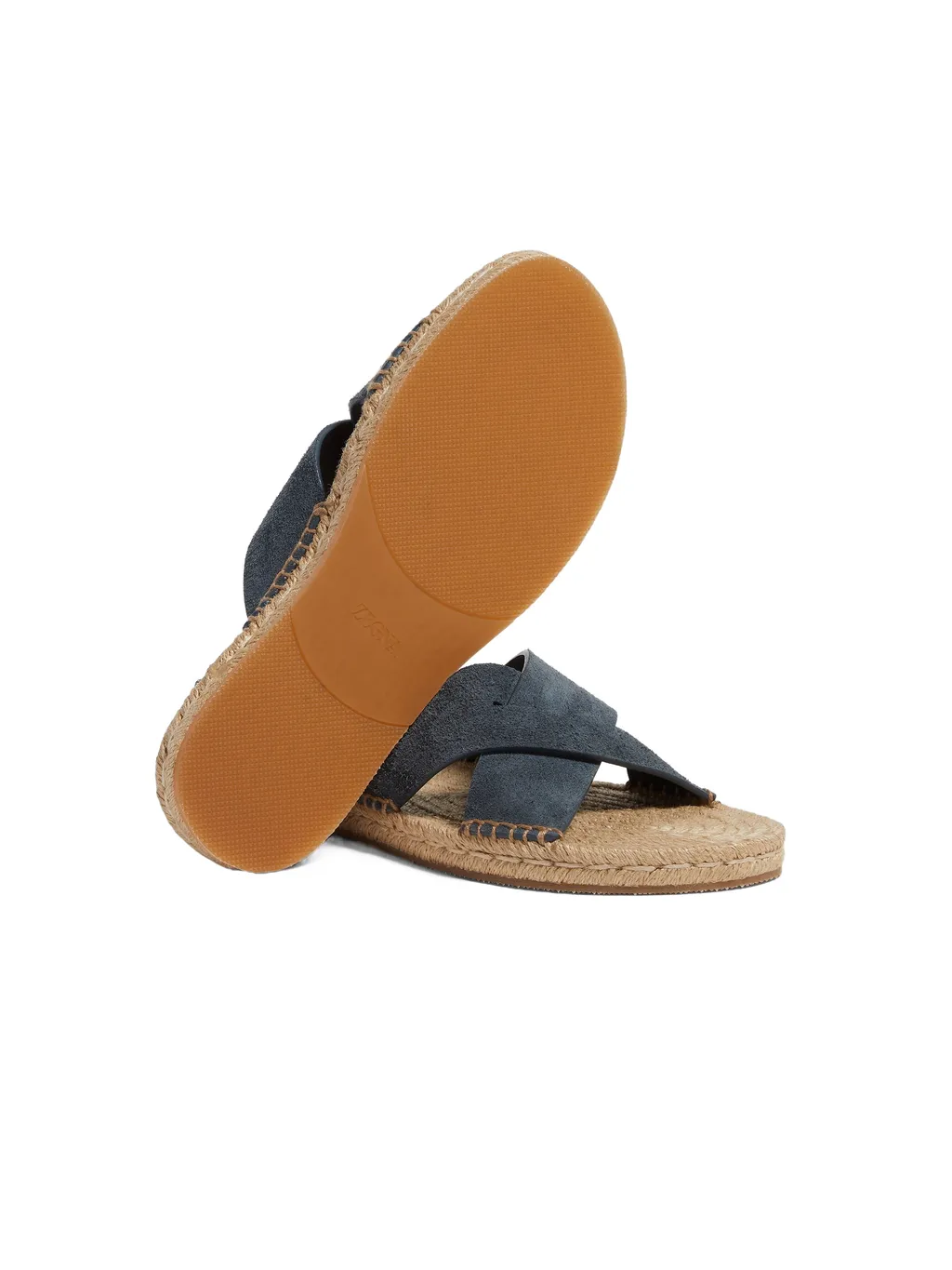 Zegna Crossover Open-Toe Espadrille Sandals