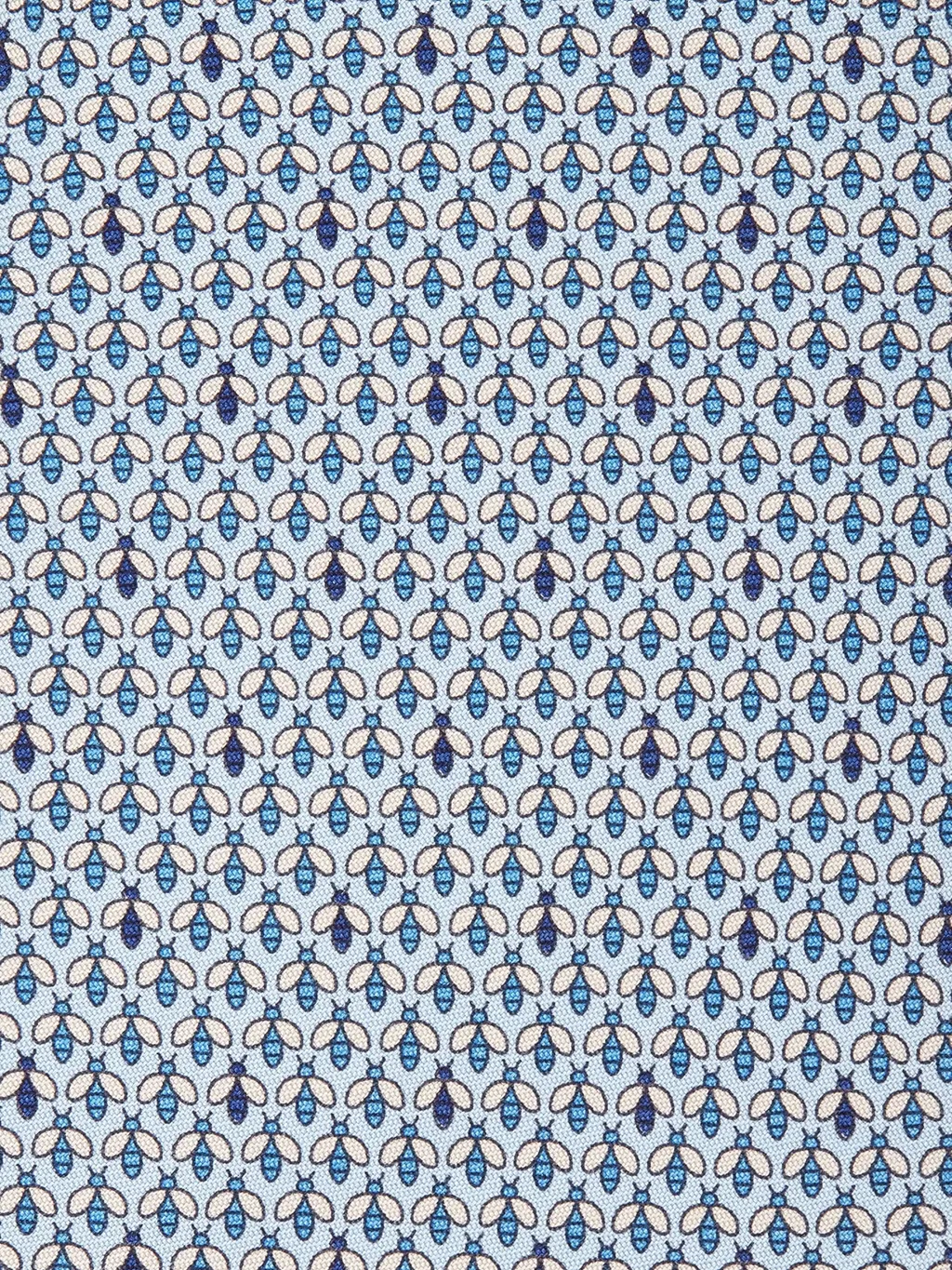 Bee-Print Silk Tie