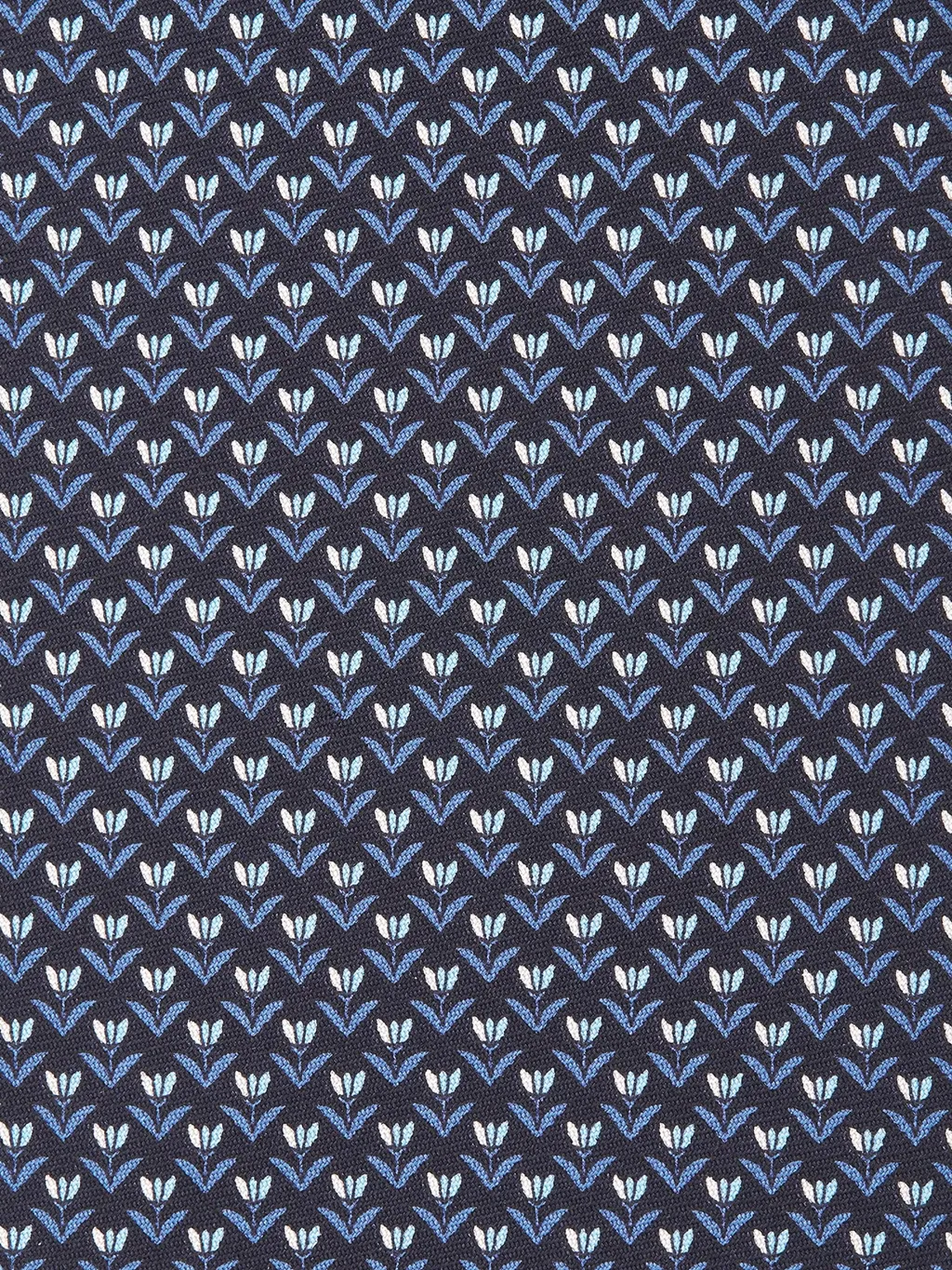 Floral-Print Silk Tie