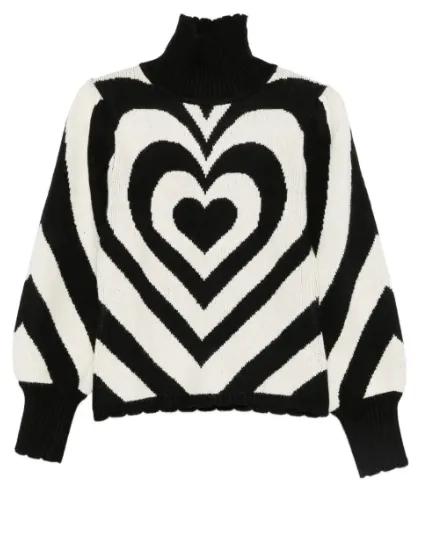 Graduated Knitted Sweater