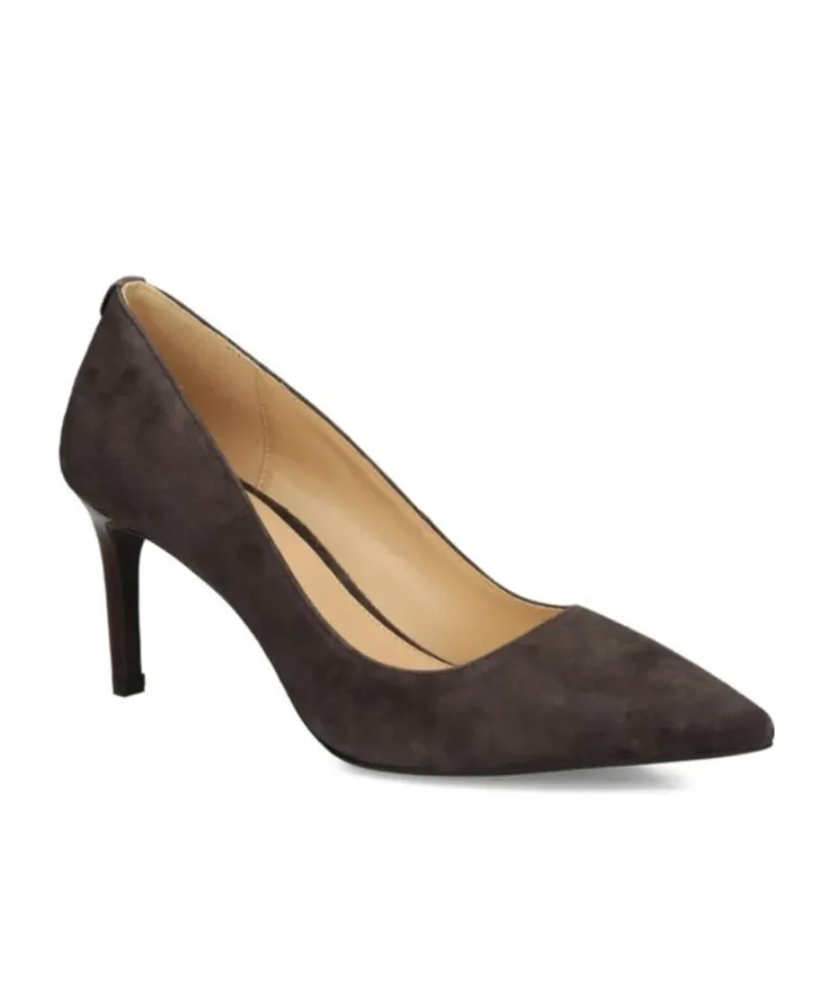 80Mm Alina Flex Suede Pumps