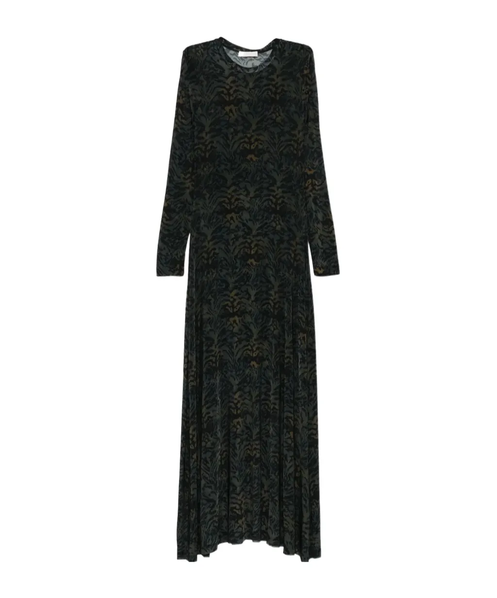 Printed Jersey Dress