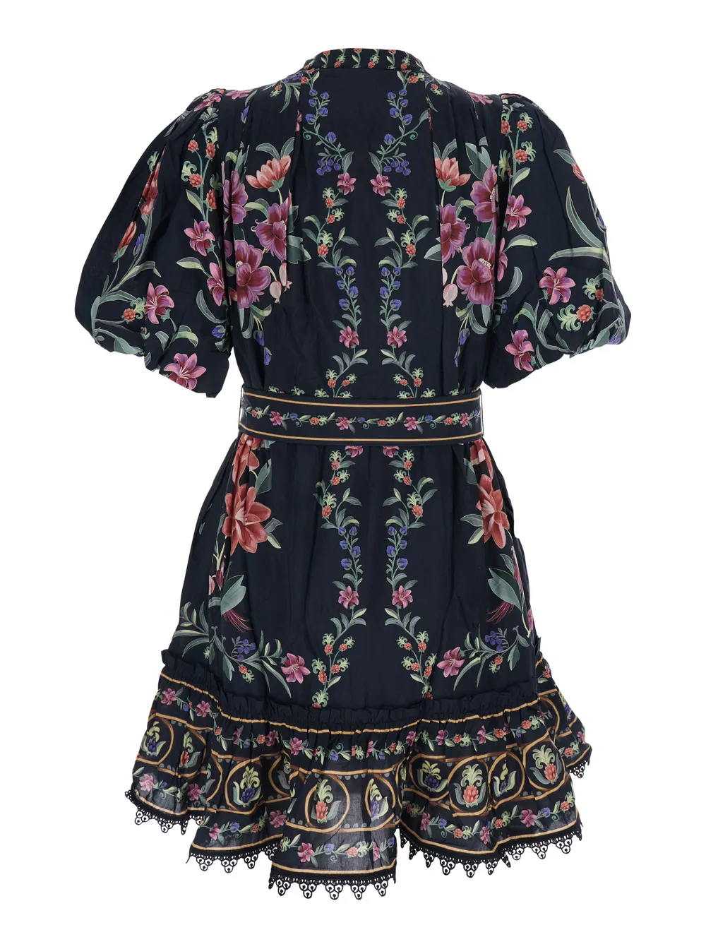 Farm Rio Floral Ruffled Dress