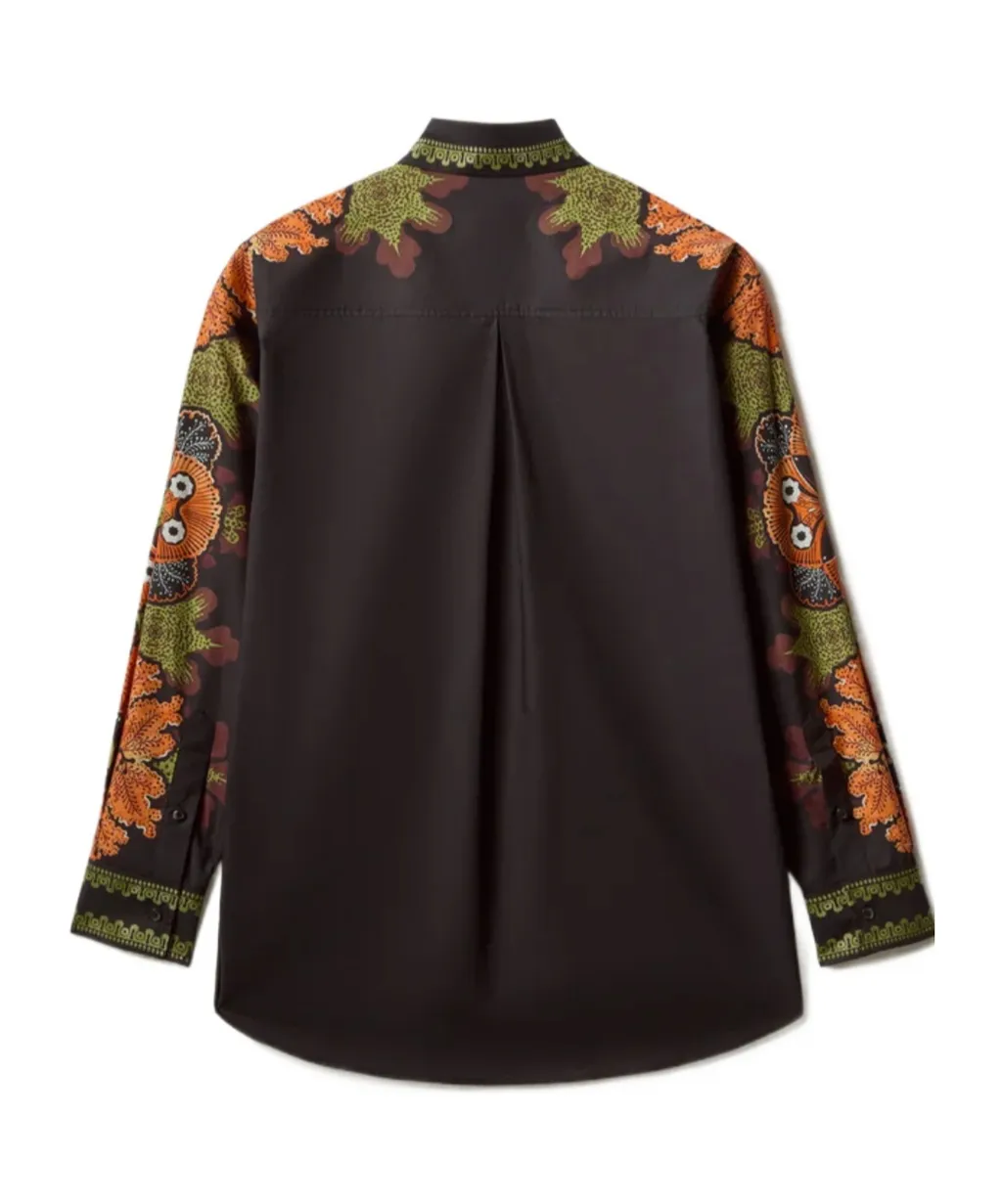 Floral-Print Shirt