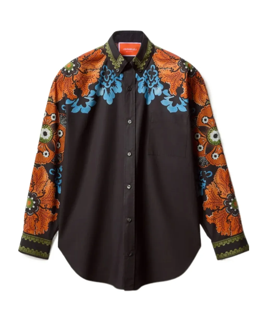 Floral-Print Shirt
