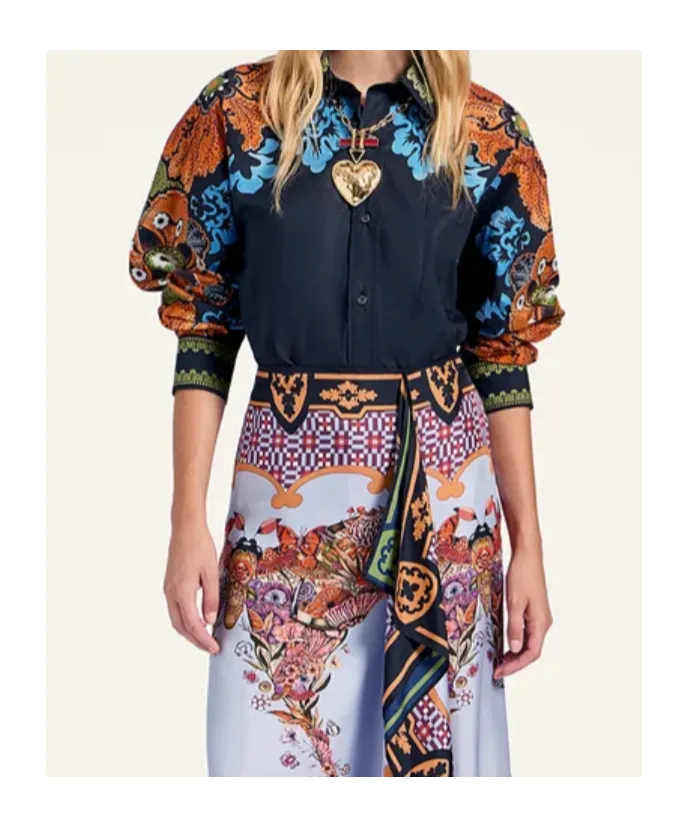 Floral-Print Shirt