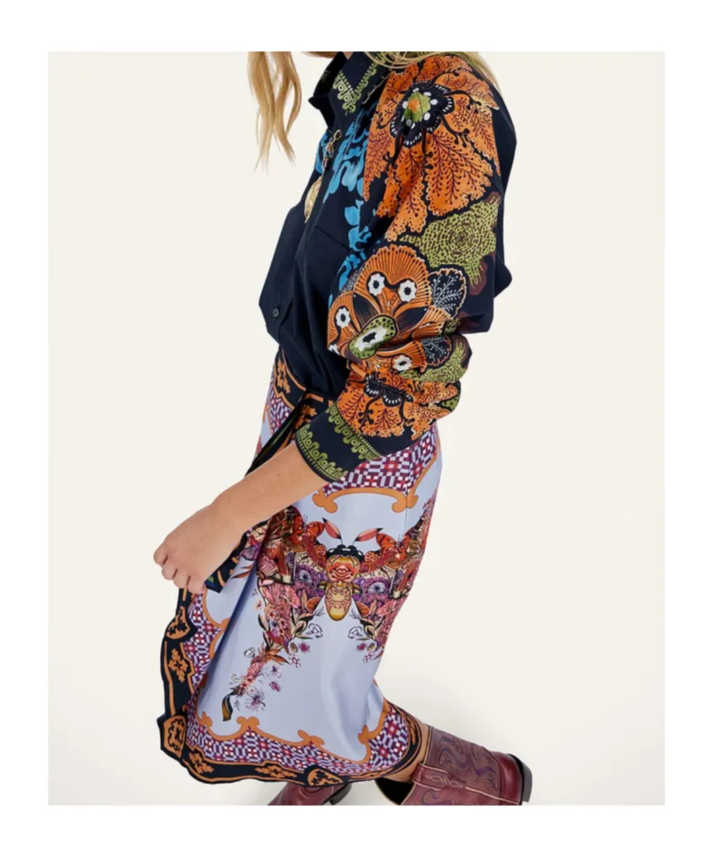 Floral-Print Shirt