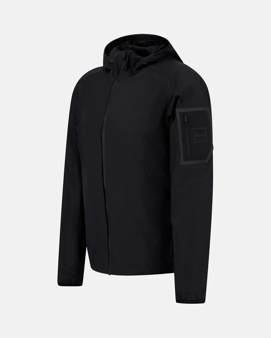 Boss Hugo Boss Lightweight Ripstop Packable Water-Repellent Jacket