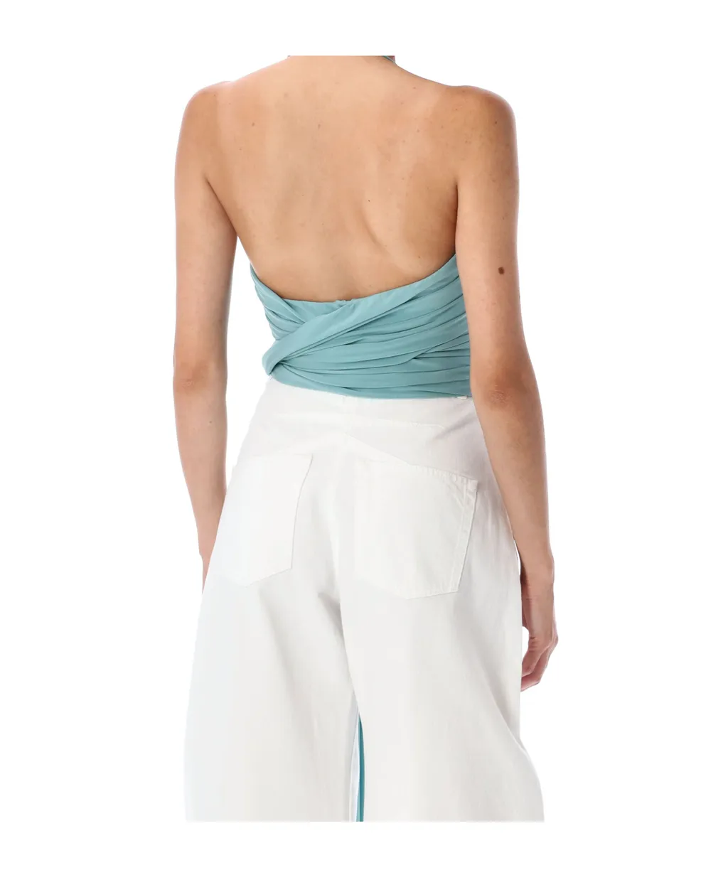 AlaÏA Cross Pleat Top