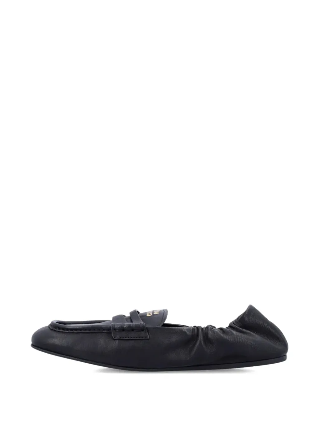 Elastic-Panel Loafers
