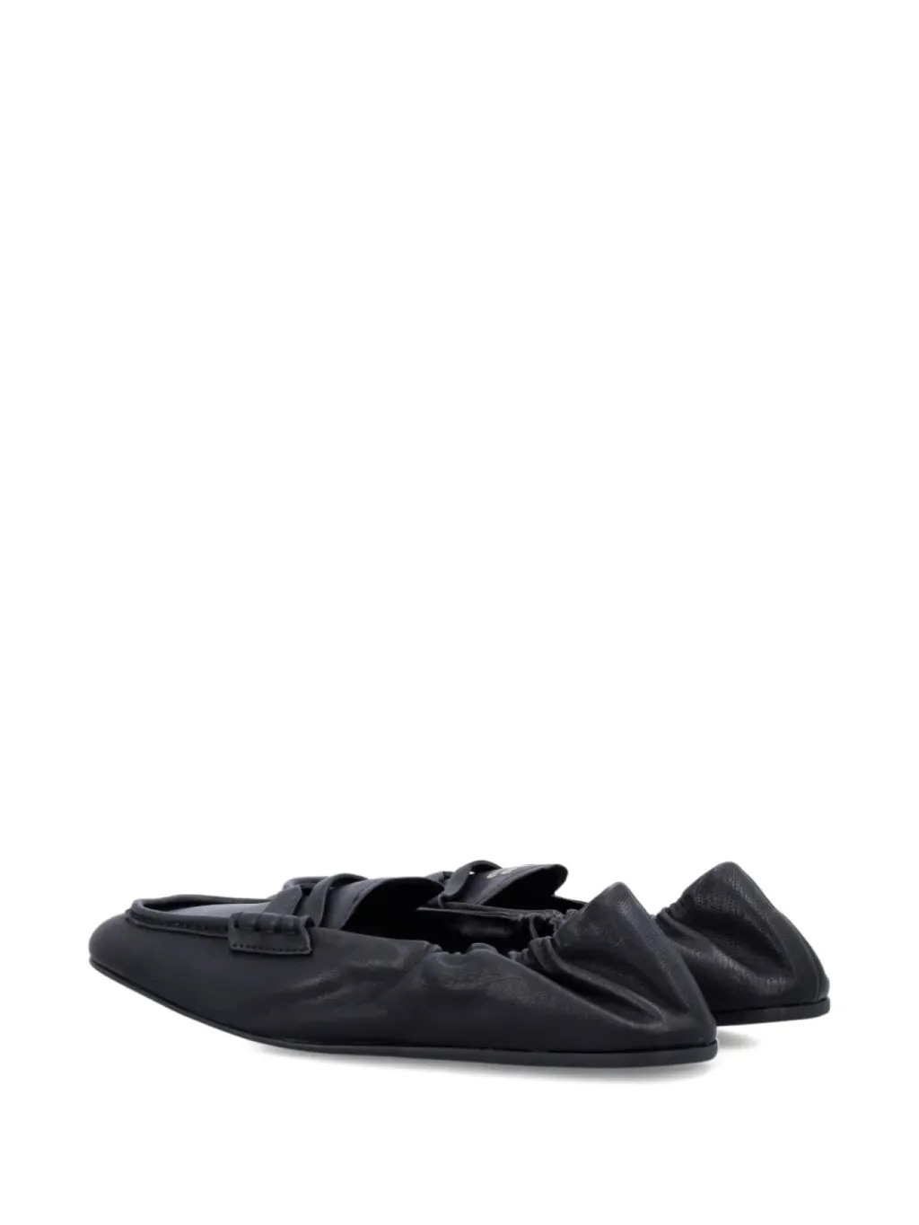 Elastic-Panel Loafers