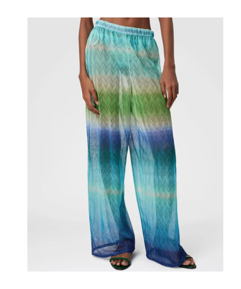 Missoni Gradient-Effect Wide Leg Pants