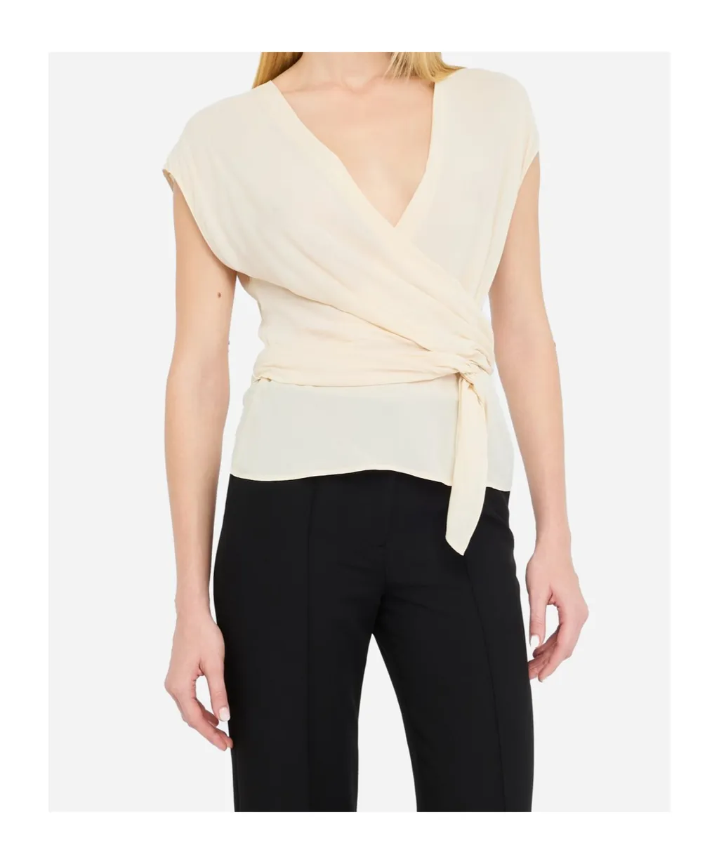 Liu Jo Crepe De Chine Top