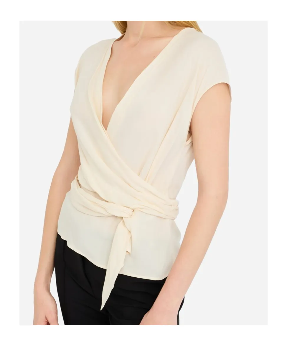 Liu Jo Crepe De Chine Top