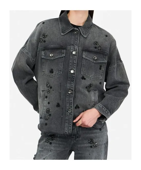 Button-Down Denim Jacket