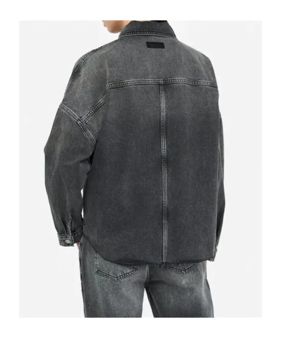 Button-Down Denim Jacket