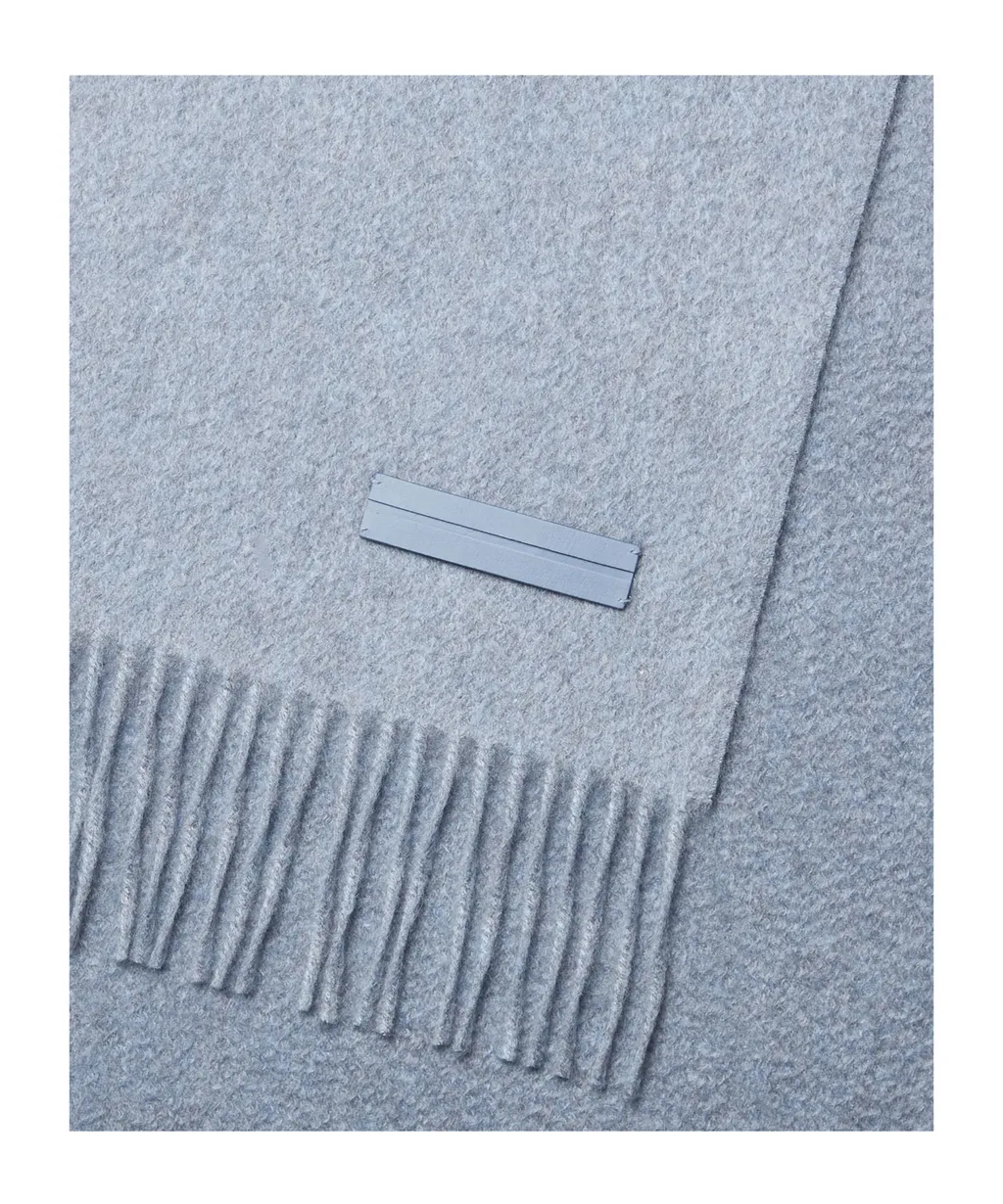 Zegna Fringed Knitted Scarf